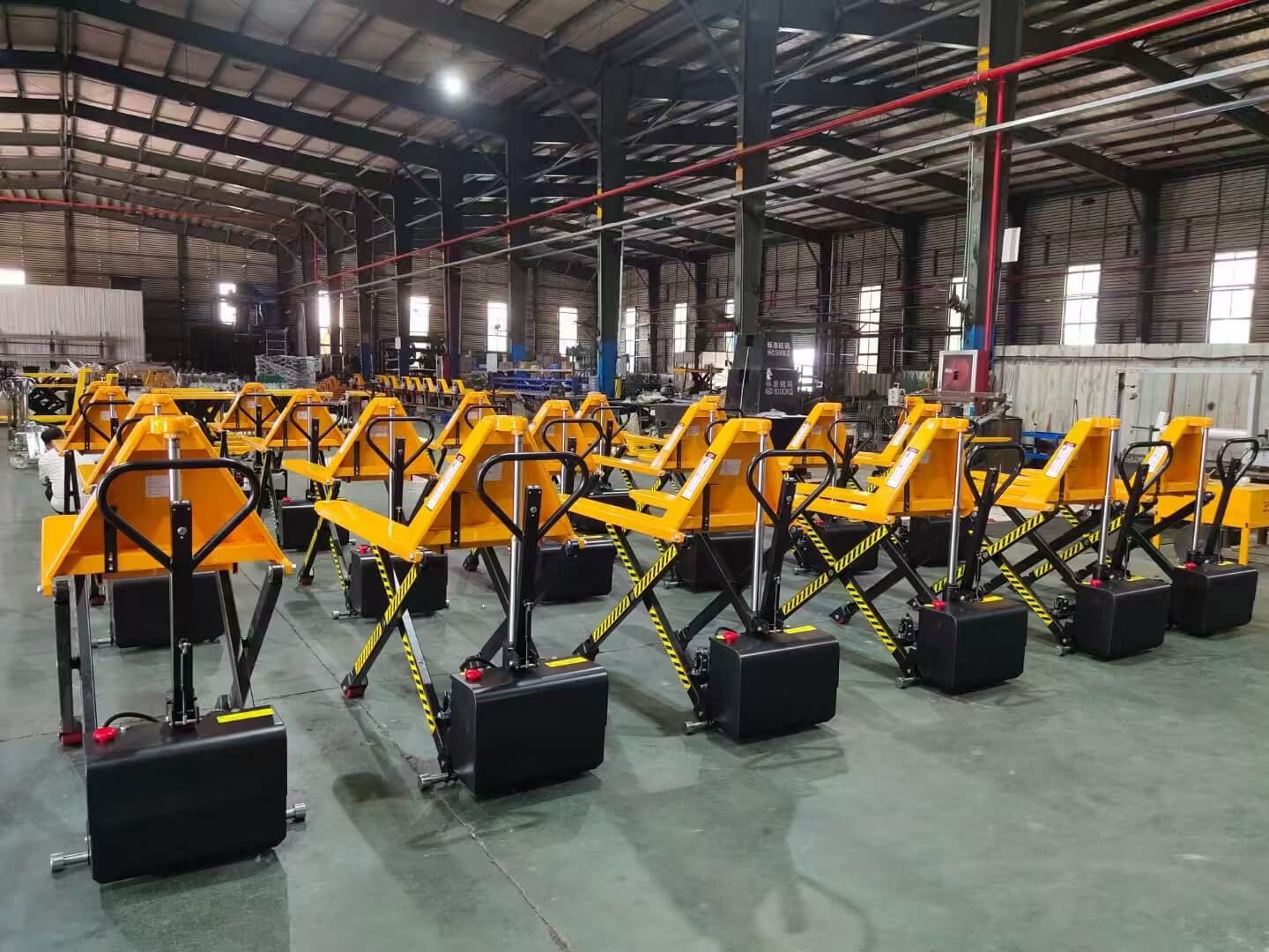 high lift truck production line in Yocov Factory