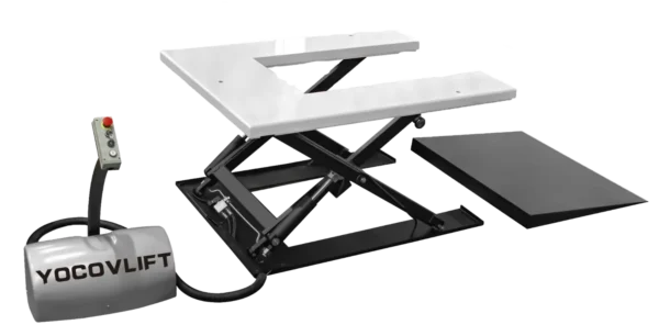 Electric Lifting Platform HTF-U10 Model In Yocov Factory Main Photo