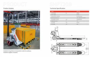 Scale Hand Pallet Truck SHPT20B Model In Yocov