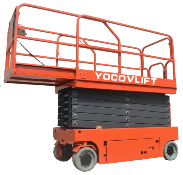 Self-Propelled Scissor Lift AWP12 Model In Yocov Factory Main Photo
