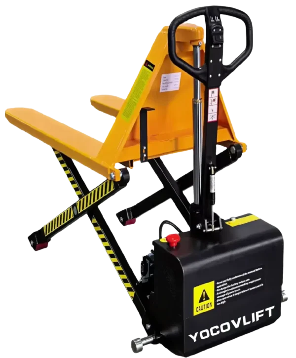 Semi Electric High Lift Truck HLT10.15SE Model In Yocov Factory Details Photo