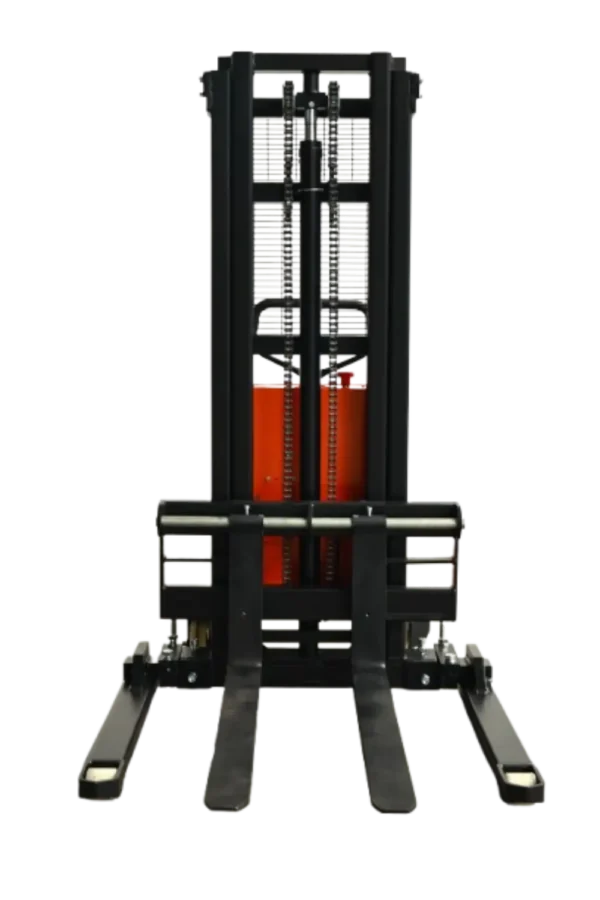 Semi-Electric Stacker with Straddle Leg QSS15-SL - Image 2