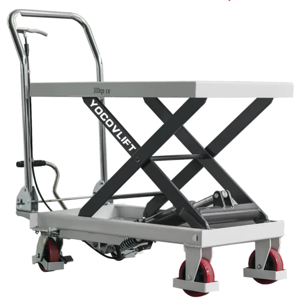 Single Scissor Manual Lift Table TF 15 Model In Yocov Factory Main Photo